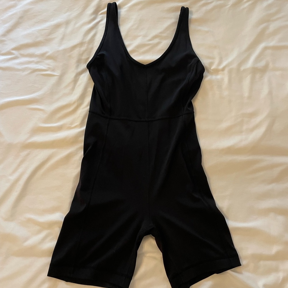 Lululemon Jumpsuit Tank Top Biker Shorts